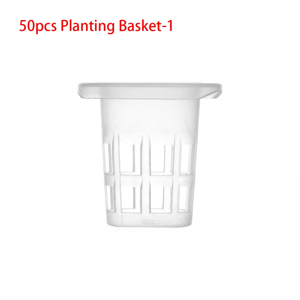 10/50pcs Soilless Hydroponic Vegetables Nursery Pots Planting Basket Flower Seed Cultivation Soilless Cultivation