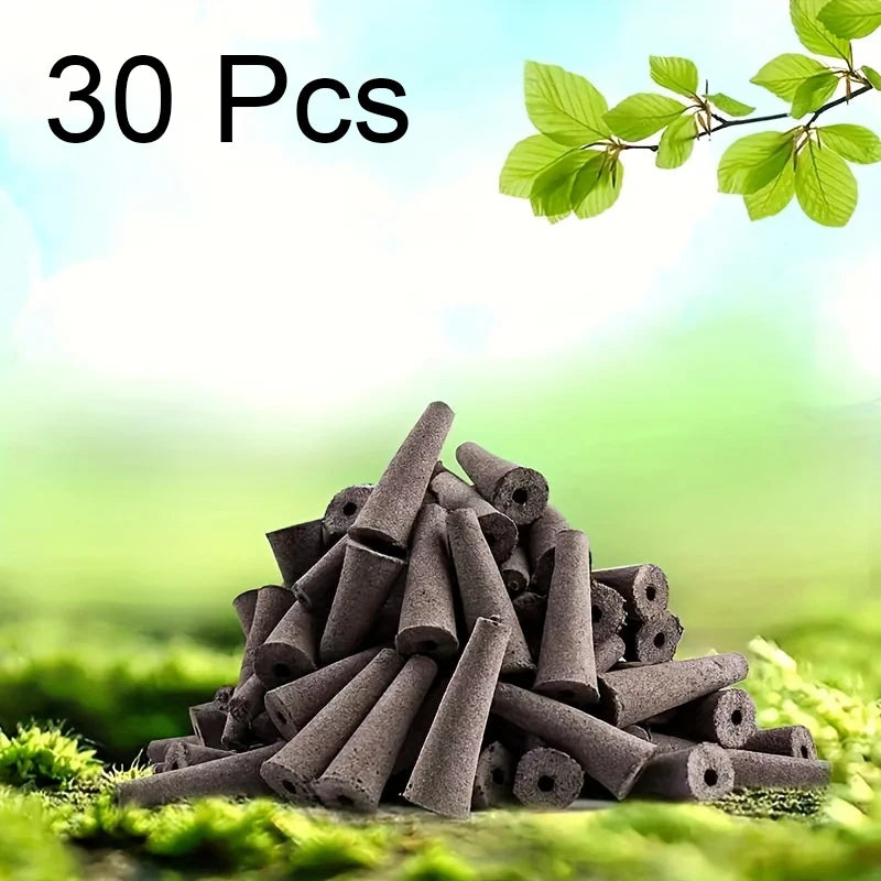 30/90Pcs Seedling Starter Sponge Kit Supplemental Growth Sponge Hydroponic Indoor Garden System