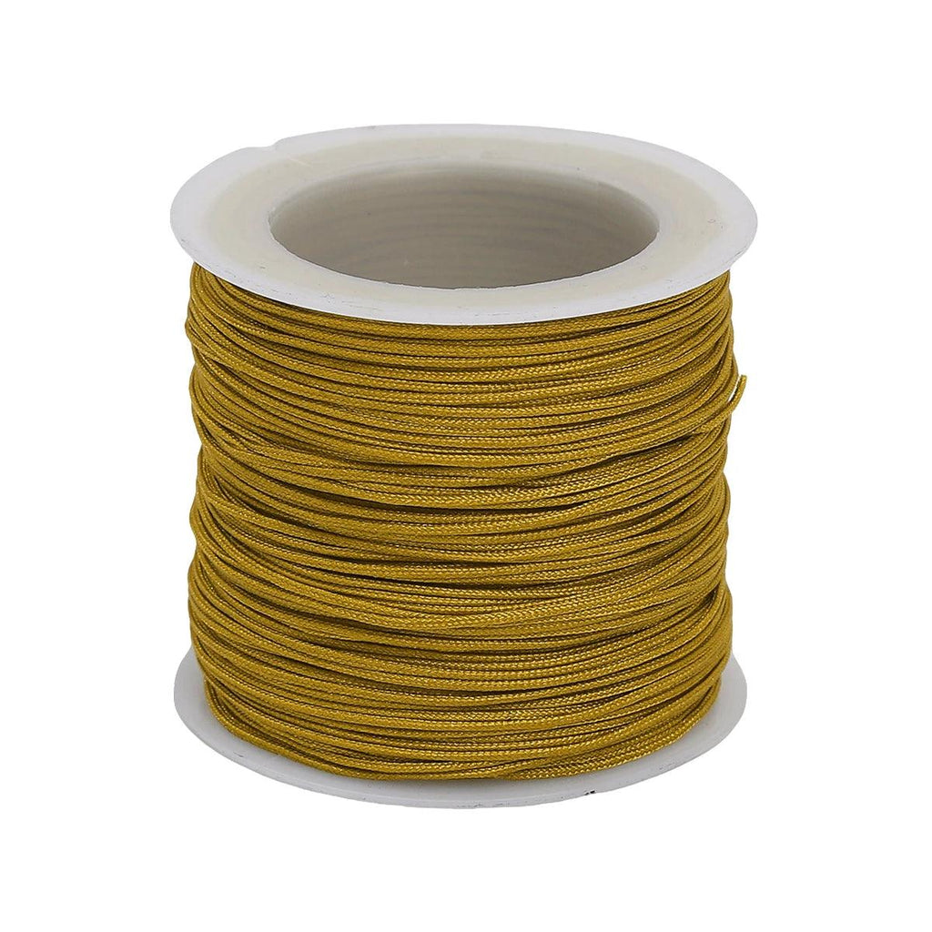 50M/roll 0.8mm Nylon Thread Cord Chinese Knot Cord Bracelet Braided String For DIY Tassels Beading String Jewelry Making
