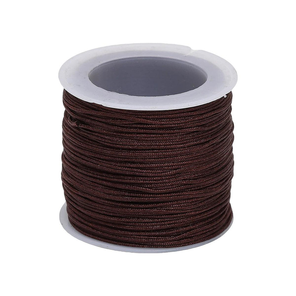 50M/roll 0.8mm Nylon Thread Cord Chinese Knot Cord Bracelet Braided String For DIY Tassels Beading String Jewelry Making