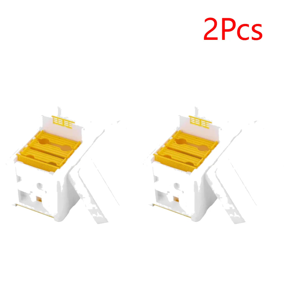 1-2Pcs Bee Hive Foam Beekeeping Box King Beehive Garden Bee Keeping Bee Tool Nest Case King Beehive Garden Bee Keeping Bee Boxes