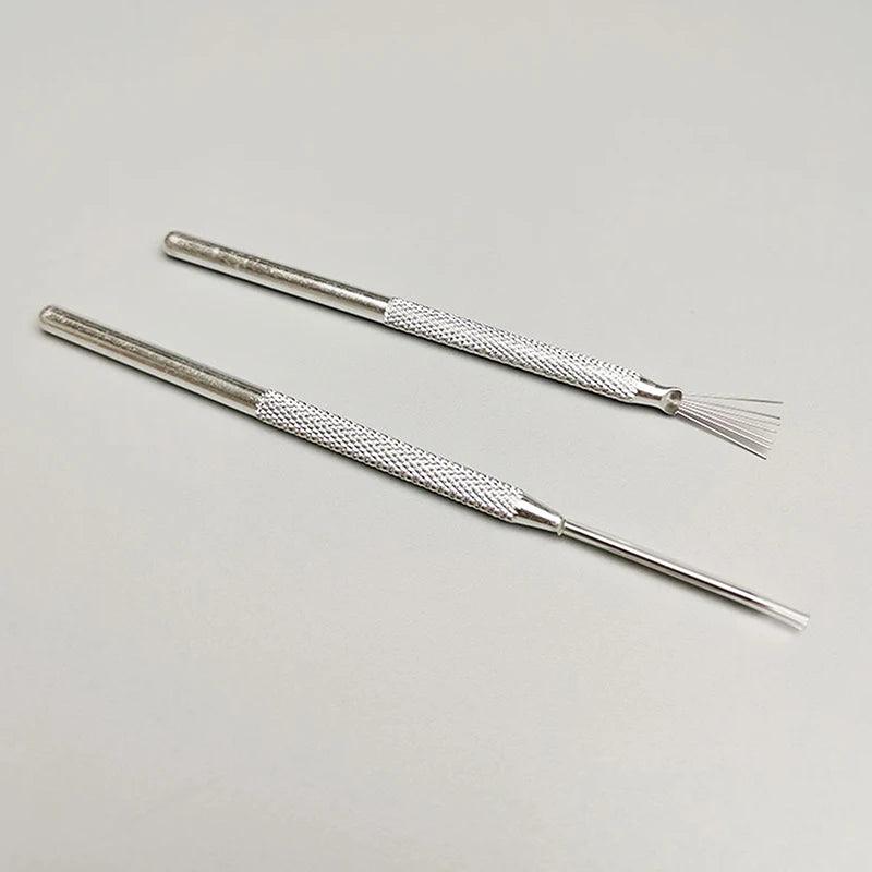 7 Pin Feather Wire Texture Ceramics Tools Polymer Clay Sculpting Modeling Tool DIY Pottery Brush Pottery Tools Cake Accessories