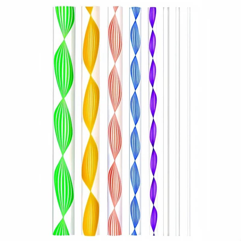 Mandala tools 8-piece set Painting Graffiti spiral twist polka dot dotting rod acrylic rod