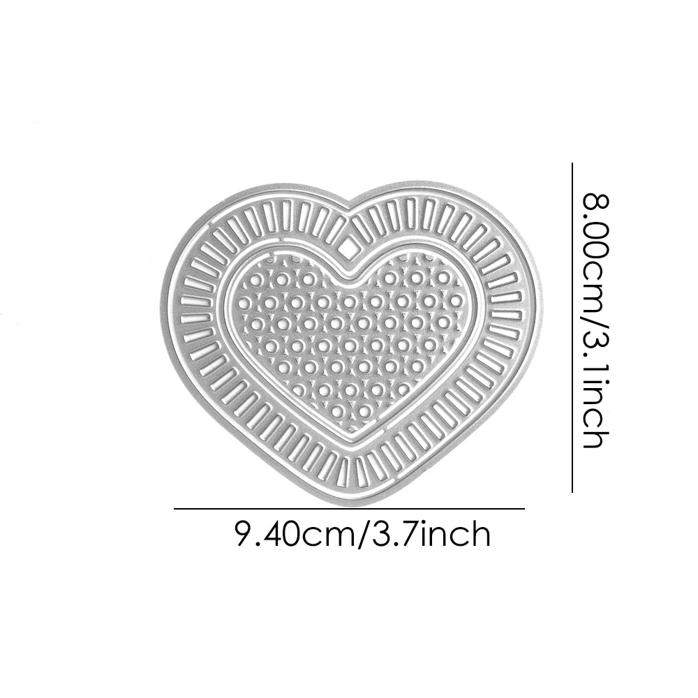 Retro Edges Metal Cutting Dies for DIY Card Making and Scrapbooking Crafting Supplies