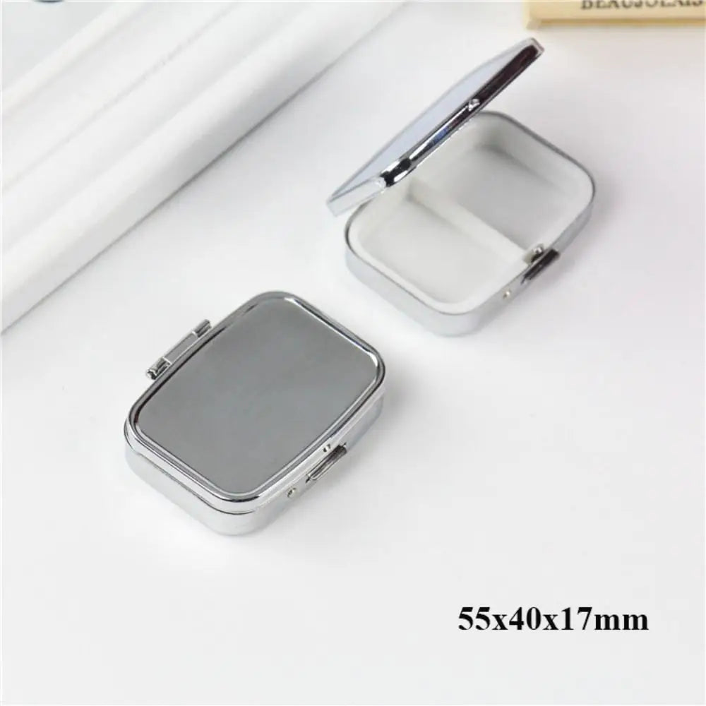 Mini Tin Jar Container New Detachable Portable Candle Jars Pill Jewelry Storage Jewelry/Pill