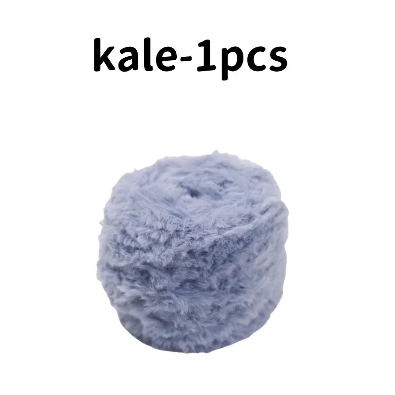 Super Soft Faux Fur Eyelash Yarn for Crochet and Knits 100g