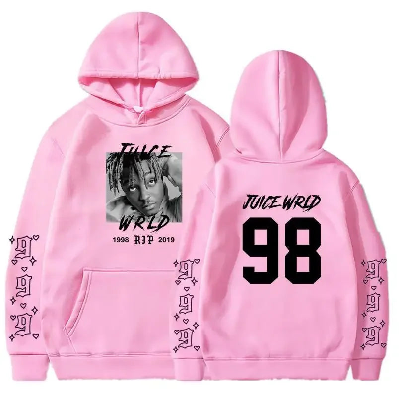 Juicewrld Men Women Hoddie Juice Wrld 999 Winter Sweater Harajuku Hoodies New in Sweatshirts Hoodie Autumn Pure Cotton Clothing