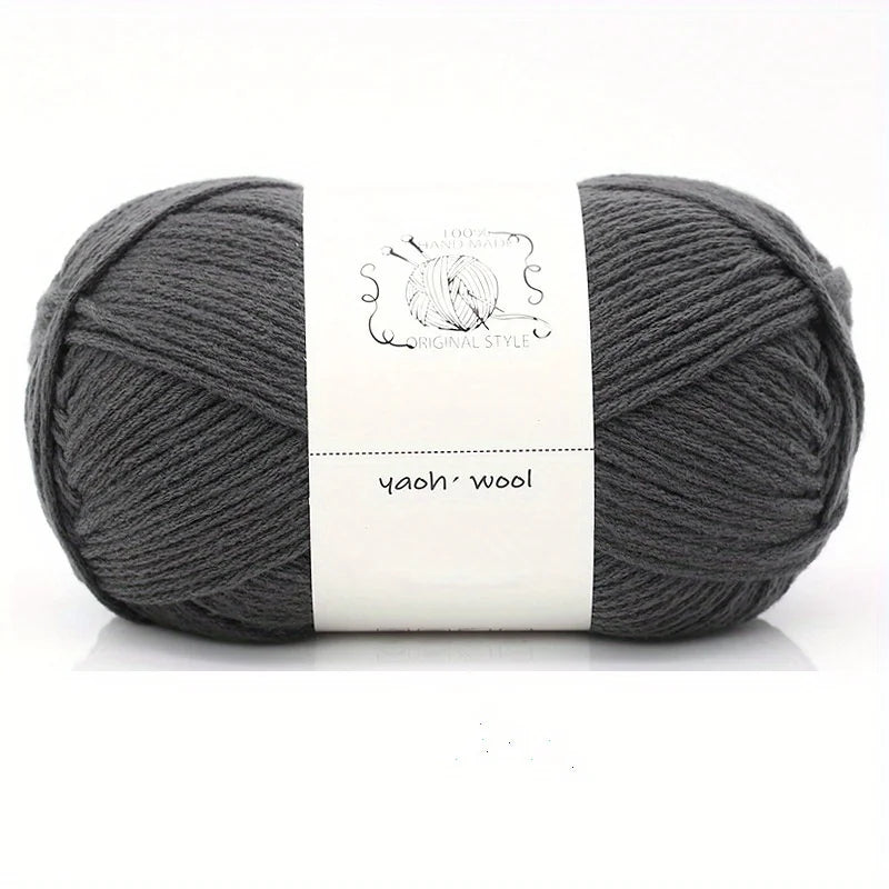 100g 100 Percent Acrylic Yarn for Hand Knitting and Crochet DIY Projects 200M Length