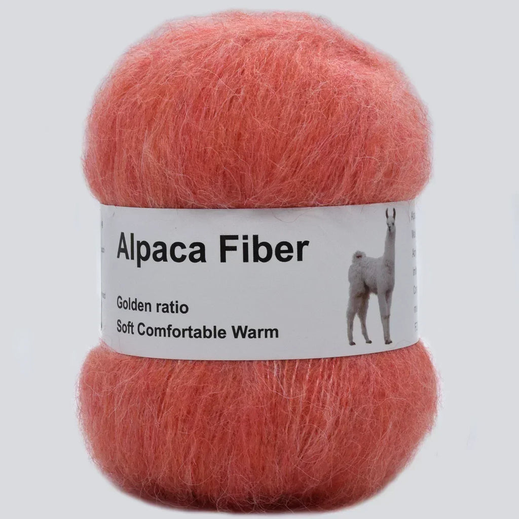 Alpaca Mohair Yarn Plush Thick Crochet Wool For Knitting