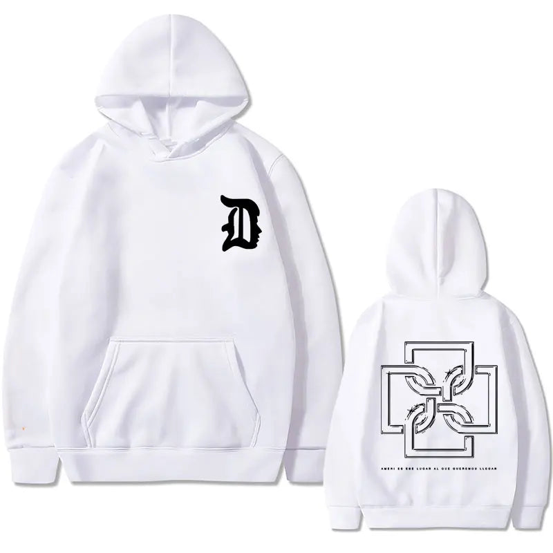 Rapper Duki Merch Hoodie Men Women Fashion Hip Hop Oversized Streetwear Male Trend Long Sleeve Hoodies Unisex Fleece Sweatshirt
