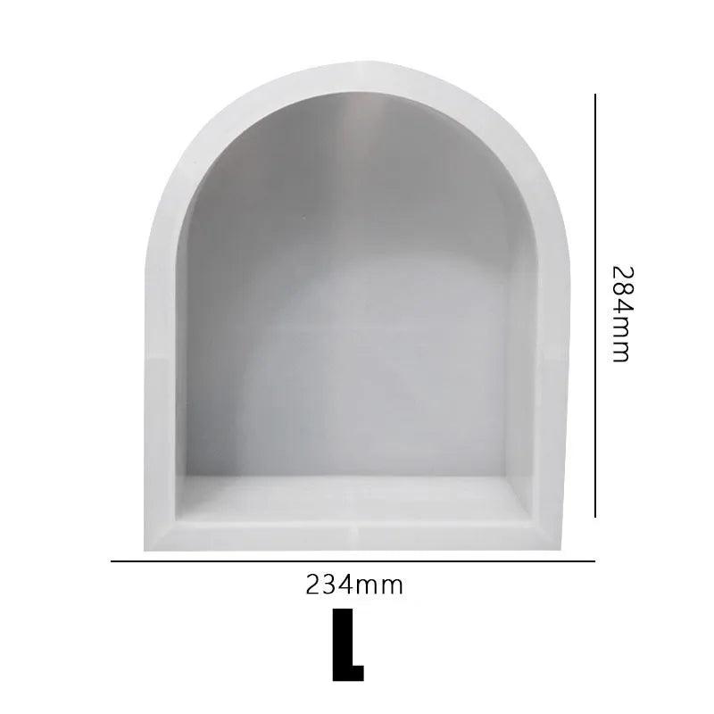 DIY Crystal Epoxy Resin Mold Large Arch Pendant Table Lamp Silicone Mold