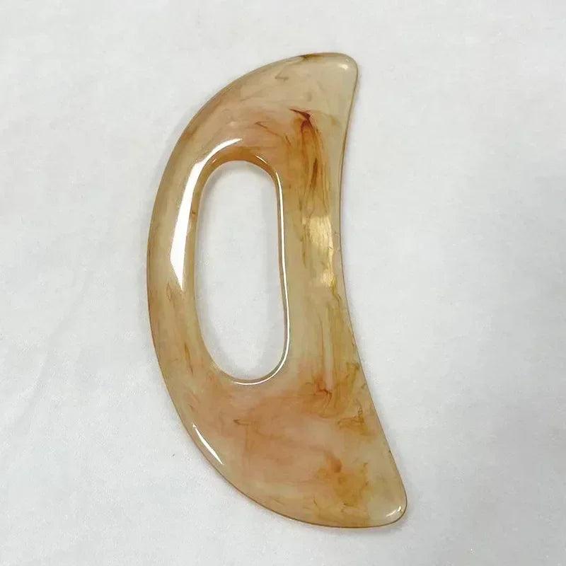 Guasha Board Resin Beeswax Massager Scraper Chinese Gua Sha Tool For Face Neck Back Body Acupuncture Pressure Massage Therapy