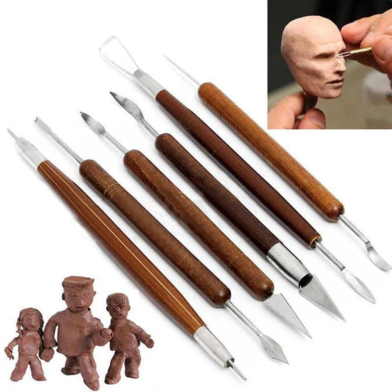 New Clay Sculpting Set Wax Carving Pottery Sculpture Tool Precision Professional Cut Knife Sculpture Clay Carving Ceramics Tool