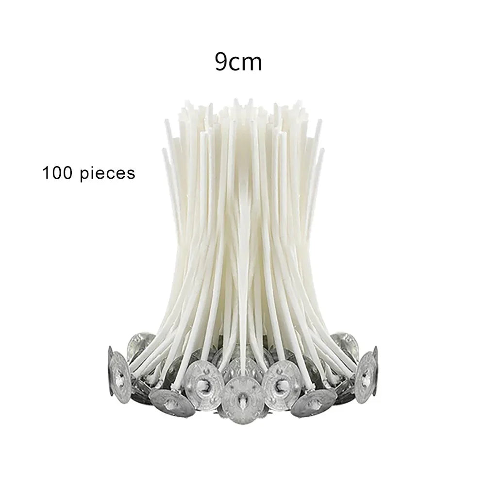 DIY Wax Core 61 M Long Cotton Braided Candle Wick Smokeless Aromatherapy Candle Wire Handmade Candle Making Accessories