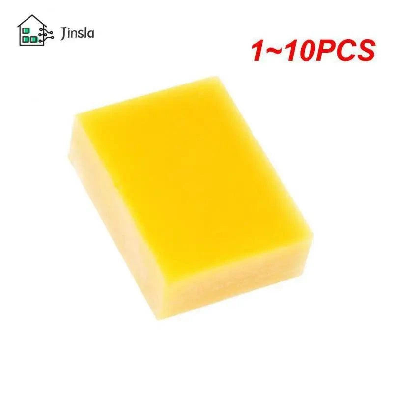 1~10PCS Beeswax Pure Natural Wood Furniture Floor Polishing Seasoning Beewax Wood Care Wax Leather Maintenance Waxing Home - Winord
