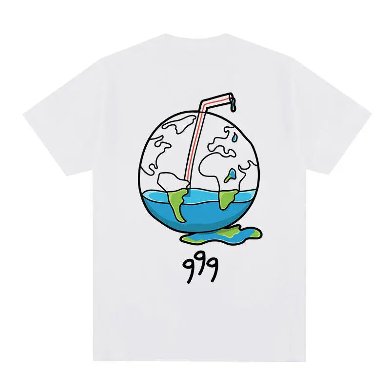 Rapper Juice Wrld 999 Short T Shirt Men's Women's Letter Printed Tshirts Y2k Casual Fashion Sportswear Summer Clothing