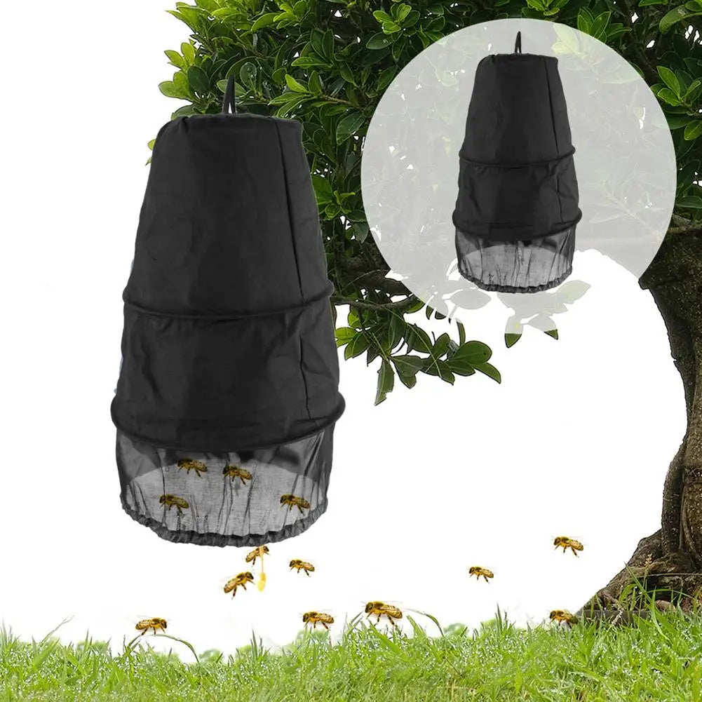 3 Layers Beekeeping Cage Multifunctional Practical Wild Bucket Cage Accessories Beekeeping Catching Tool Garden Supplies