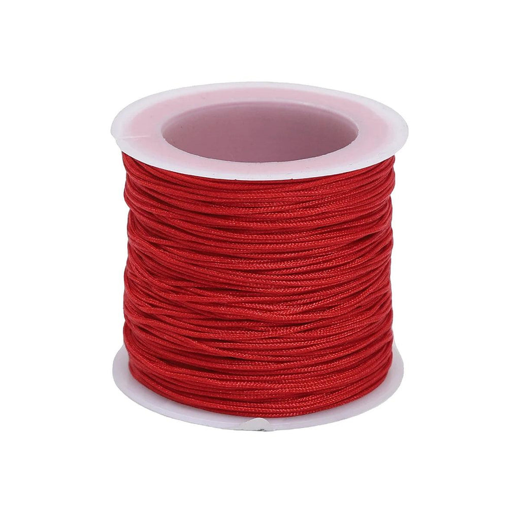 50M/roll 0.8mm Nylon Thread Cord Chinese Knot Cord Bracelet Braided String For DIY Tassels Beading String Jewelry Making