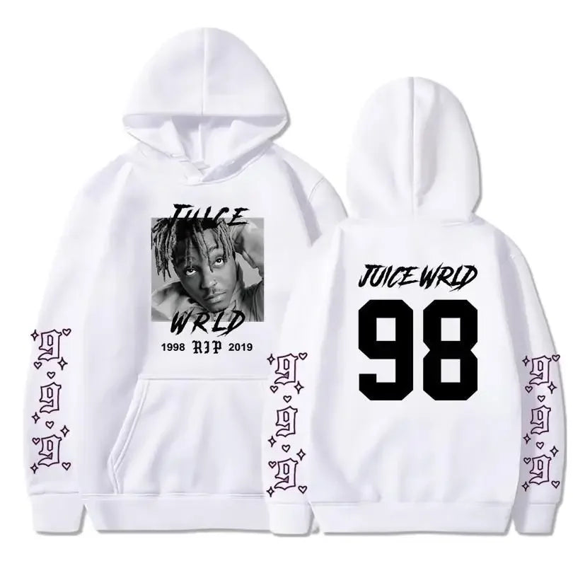 Juicewrld Men Women Hoddie Juice Wrld 999 Winter Sweater Harajuku Hoodies New in Sweatshirts Hoodie Autumn Pure Cotton Clothing