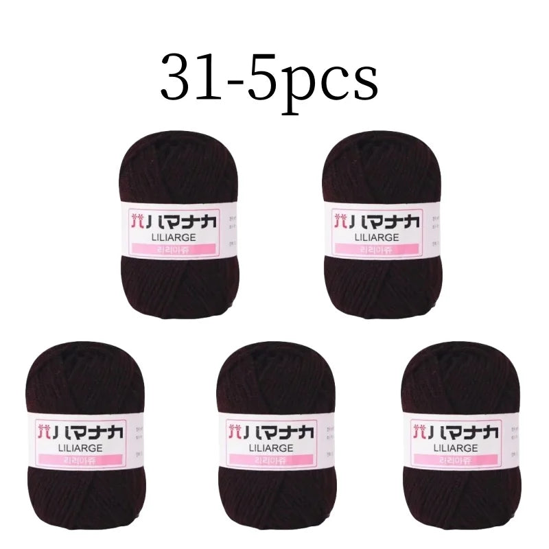 Soft Thick Wool Yarn For Knitting Crochet Classic 25g Ball