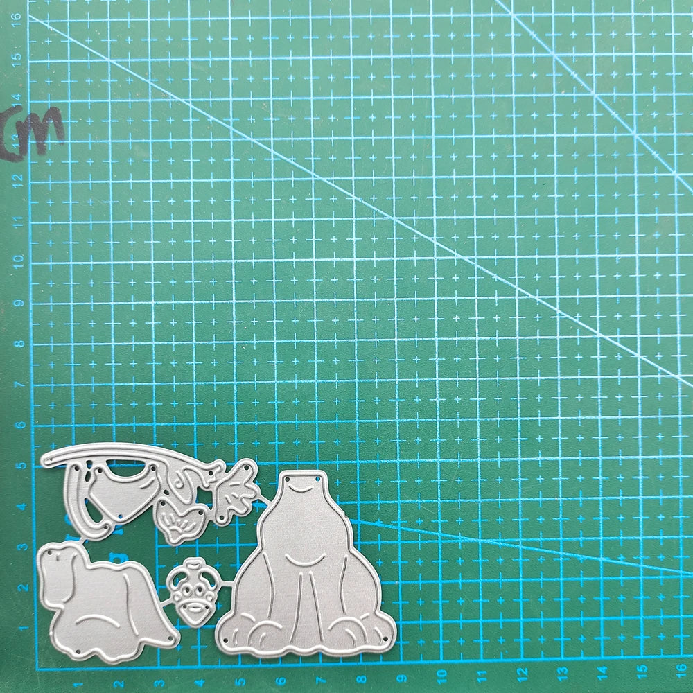 Animal Metal Cutting Dies Stencil Scrapbooking DIY Album Stamp Paper Card Embossing Decor Craft Knife Mould