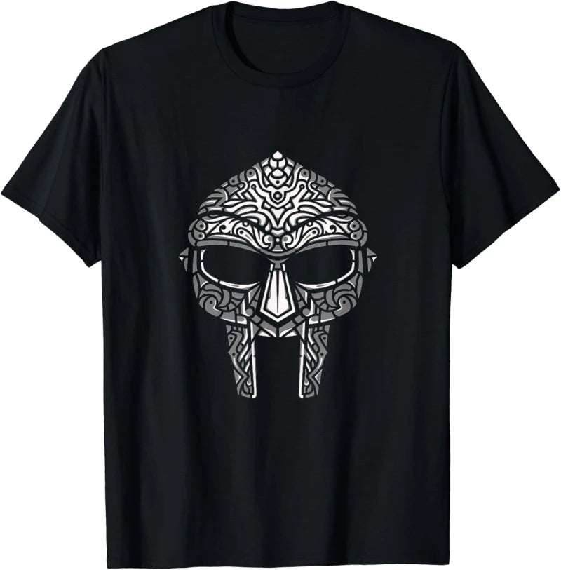 MF DOOM Rapper Graphic Cotton T-Shirt Unisex Hip Hop Fashion Big Size Casual Short Sleeve Streetwear Classic Tee