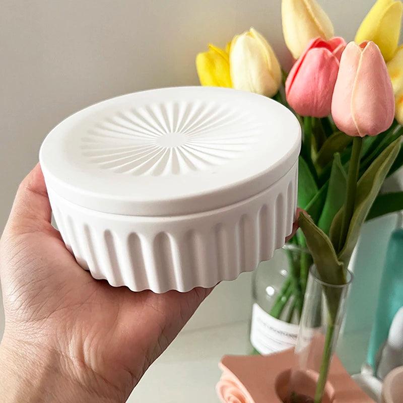 Creative Palm Ring Storage Tray Plaster Mold DIY Ring Holder Cement Mold Trinkets Display Dish Epoxy Resin Mold