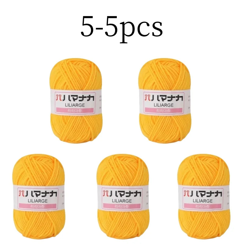 Soft Thick Wool Yarn For Knitting Crochet Classic 25g Ball