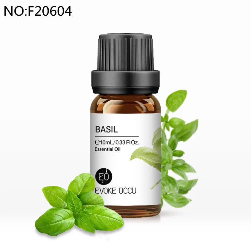 10ml Essential Oil Organic Plant 34 FLAVOR for Diffuser, Humidifier, Massage, Sleep, Bath, Soap,SPA, DIY Scented Candle Perfume