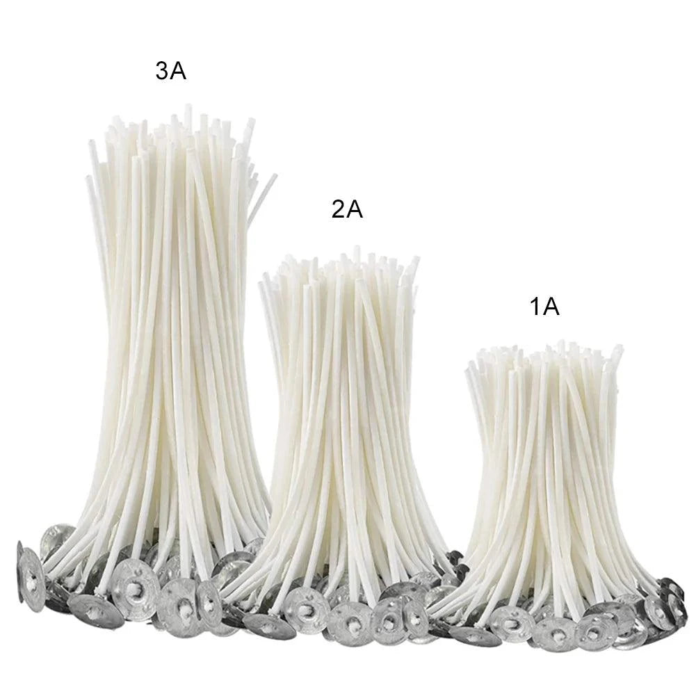 Diy Smokeless Wax Wick Tightly Woven Wax Wick With Candle Wick Butter Wick Candle Accessories - Winord