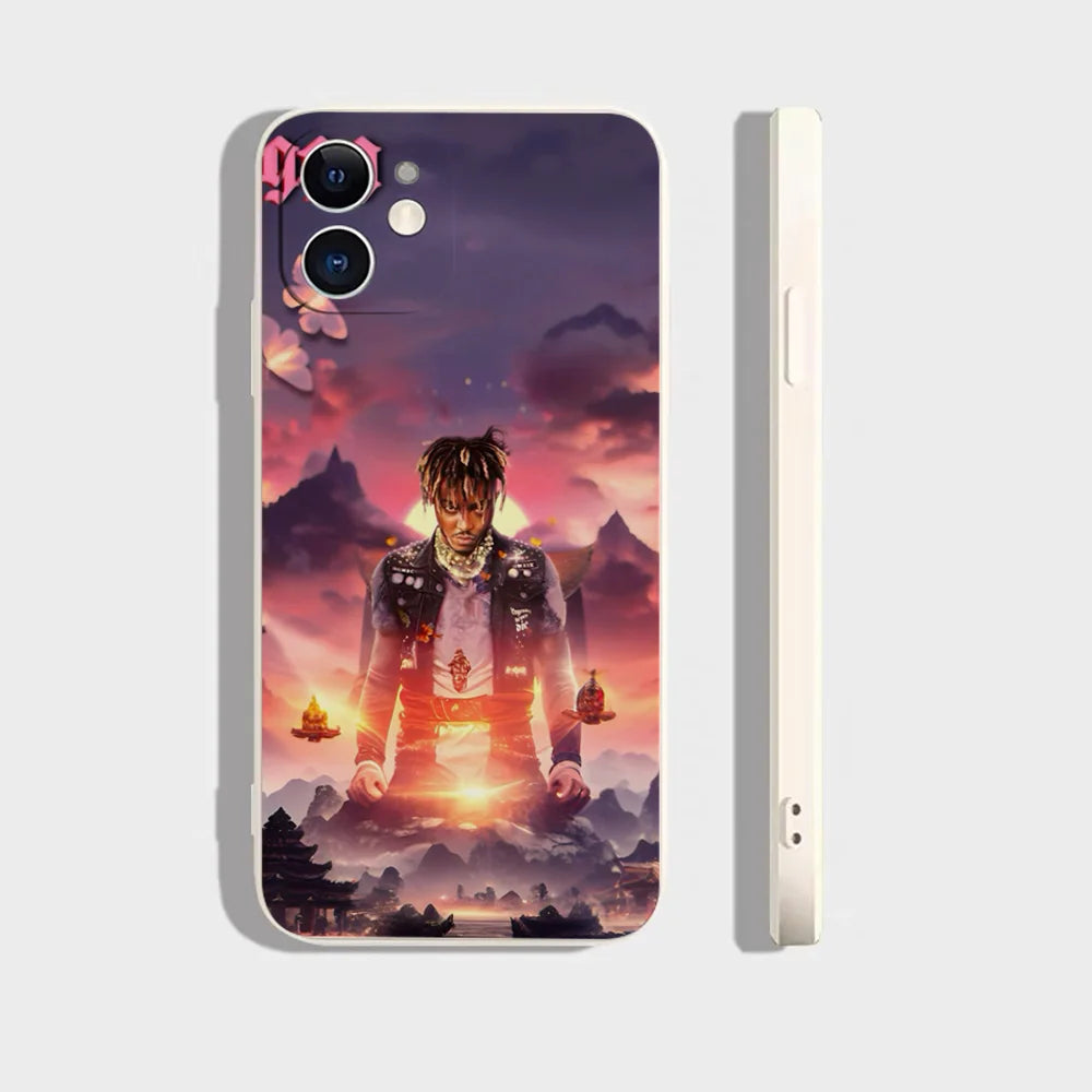 Epc J-Juice W-Wrld 999 Phone Case Silicone Soft For IPhone 16 15 14 13 12 11 Plus Pro Max Plus