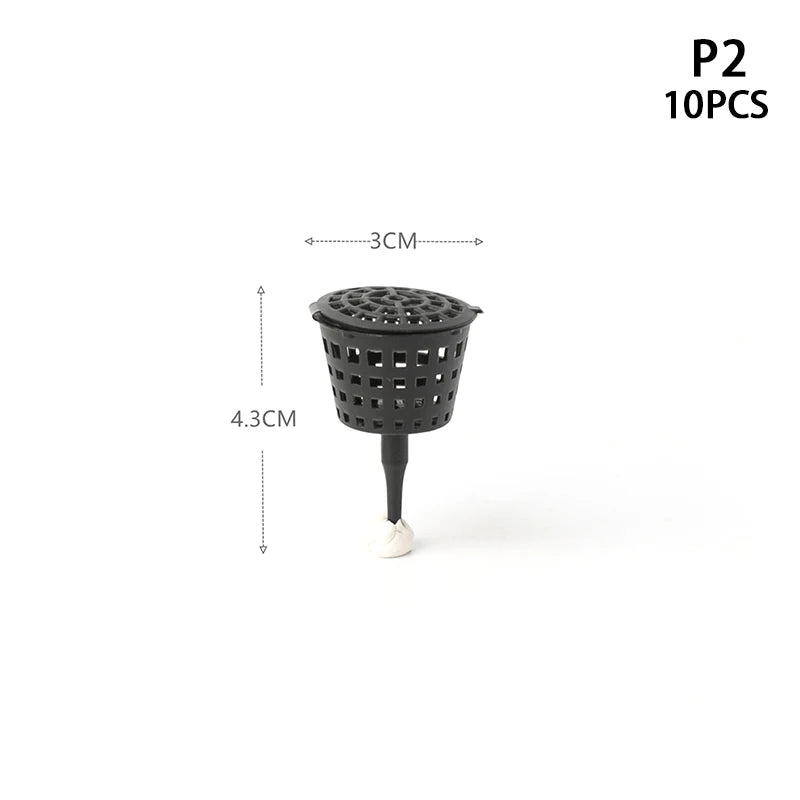 New 10PCS Fertilizer Basket With Lid Fertilizer Box Case Easily Carrying Part Bonsai Fertilizer Container Eco-friendly Tool