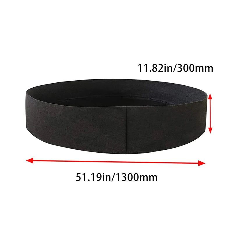 40/50/60/70/90/130cm Garden Raised Bed Planting Container Growing Bags Felt Planter Pot for Plants Nursery Pot Supplies