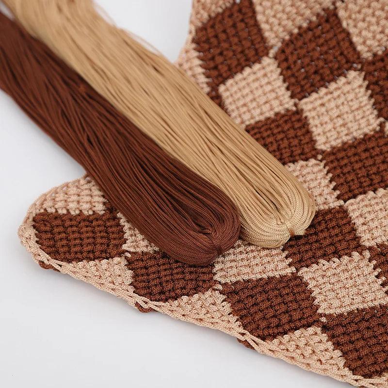 1Pc 50g 1mm Nylon Cord for Crochet Hollow yarn summer ice Line Macrame DIY Hat Bracelet bag slipper amigurumi thread