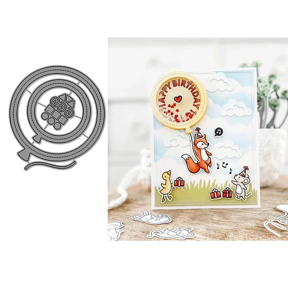 Meadow Backdrop Tiny Gift Box Add On Metal Cutting Dies Embossing Diecut for DIY Card Making Scrapbooking Crafting Supplies