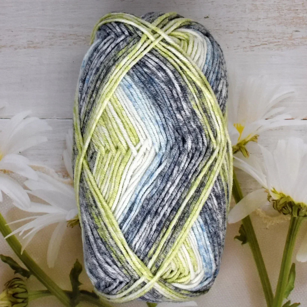 Milk Cotton Rainbow Yarn Premium 5Pcs Crochet Thread 130m