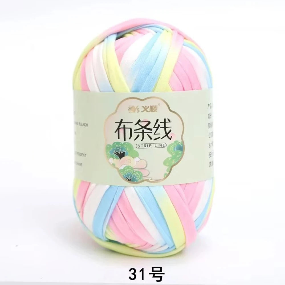 100g Cotton Knit Thread DIY Soft Wool Crochet Bag Fluffy