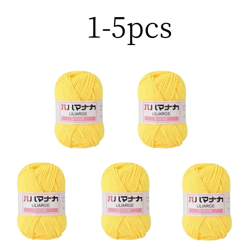 Soft Thick Wool Yarn For Knitting Crochet Classic 25g Ball