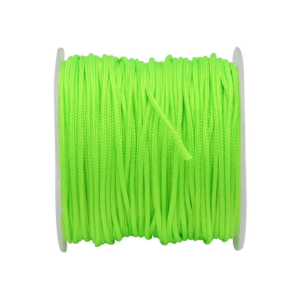 22 Yard 1.0mm Nylon Bead String Bracelet String Chinese Knot Braided Cord Kumihimo Macrame Thread For Keychain Jewelry Making