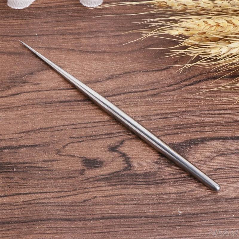 1PC Stainless Steel Rod Detail Needles For Pottery Modeling Carving Clay Sculpture Ceramics Tools Model Cloth Line Texture