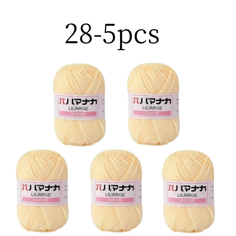 Soft Thick Wool Yarn For Knitting Crochet Classic 25g Ball