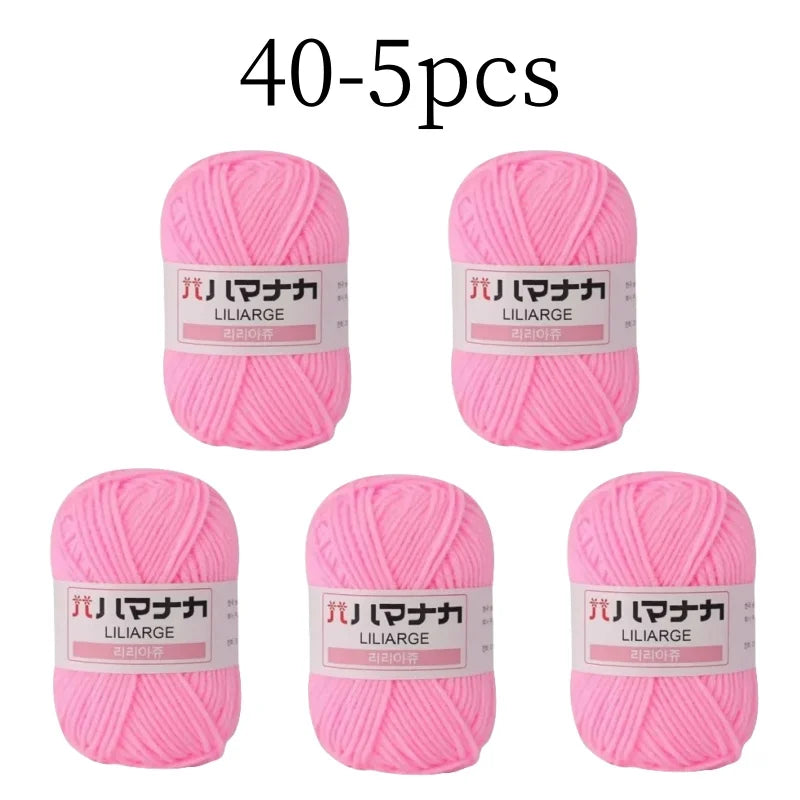 Soft Thick Wool Yarn For Knitting Crochet Classic 25g Ball