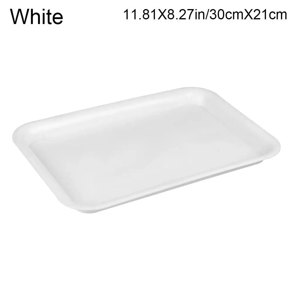 1PC Plastic Heavy Duty Rectangle Flower Pot Indoor Outdoor Plant Saucer Drip Trays Plastic Tray Saucers