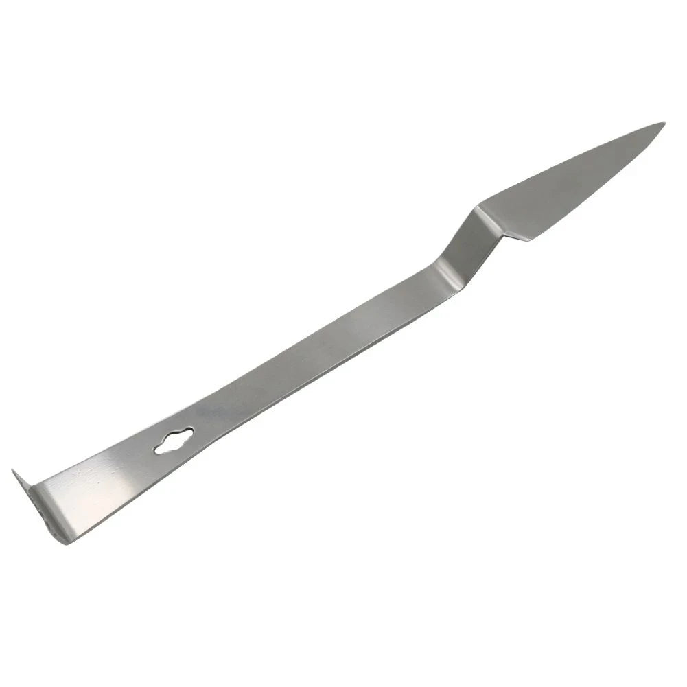 1 Pc Beekeeping Stainless Steel Scraper Bright Plate Knife Bee Tool Honeycomb and Honey Utility Knife Apiculture Cutting Fork