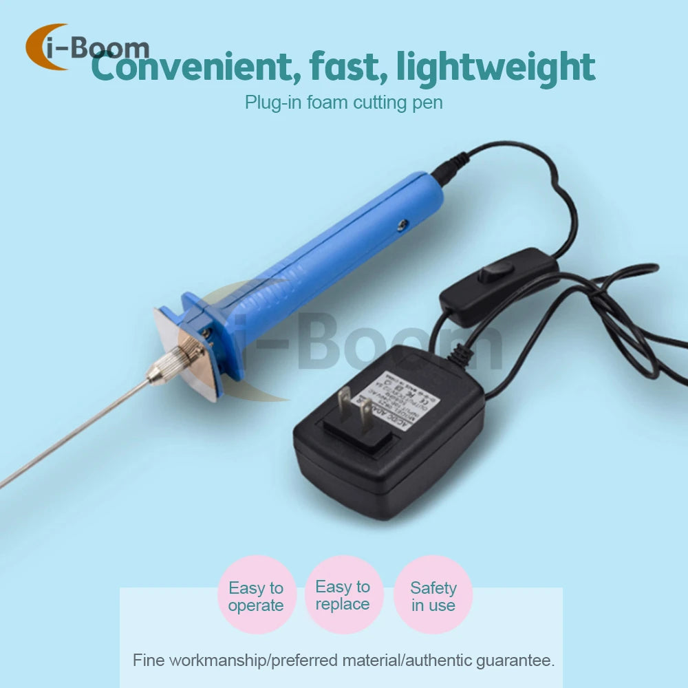 15W EU US Plug Foam Cutter Pen Electric Foam Polystyrene Cutting Machine Portable Styrofoam Cutter DIY Cutting Tools Foam Cutte