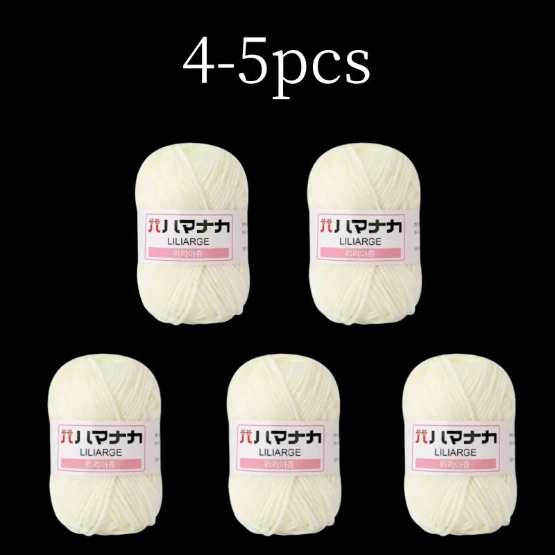 Soft Thick Wool Yarn For Knitting Crochet Classic 25g Ball