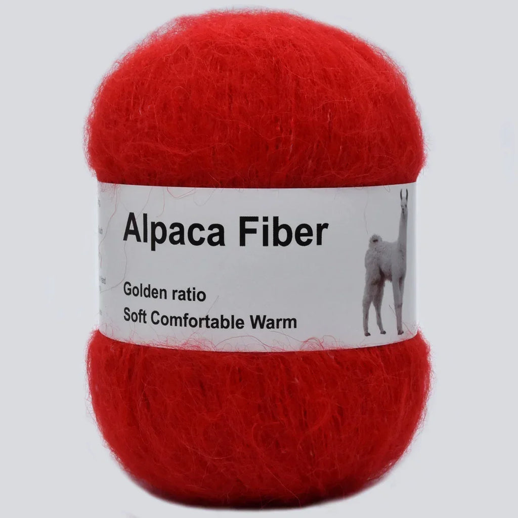 Alpaca Mohair Yarn Plush Thick Crochet Wool For Knitting