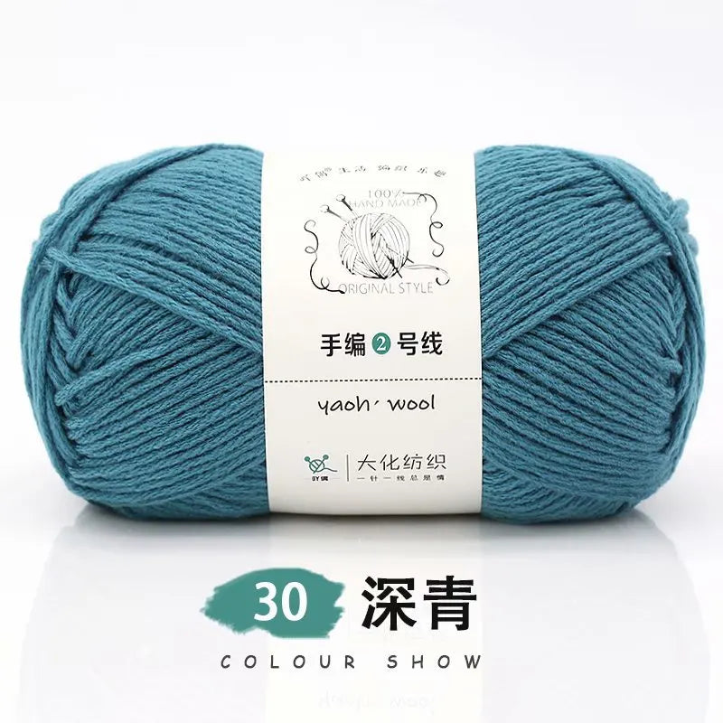 100g 100 Percent Acrylic Yarn for Hand Knitting and Crochet DIY Projects 200M Length