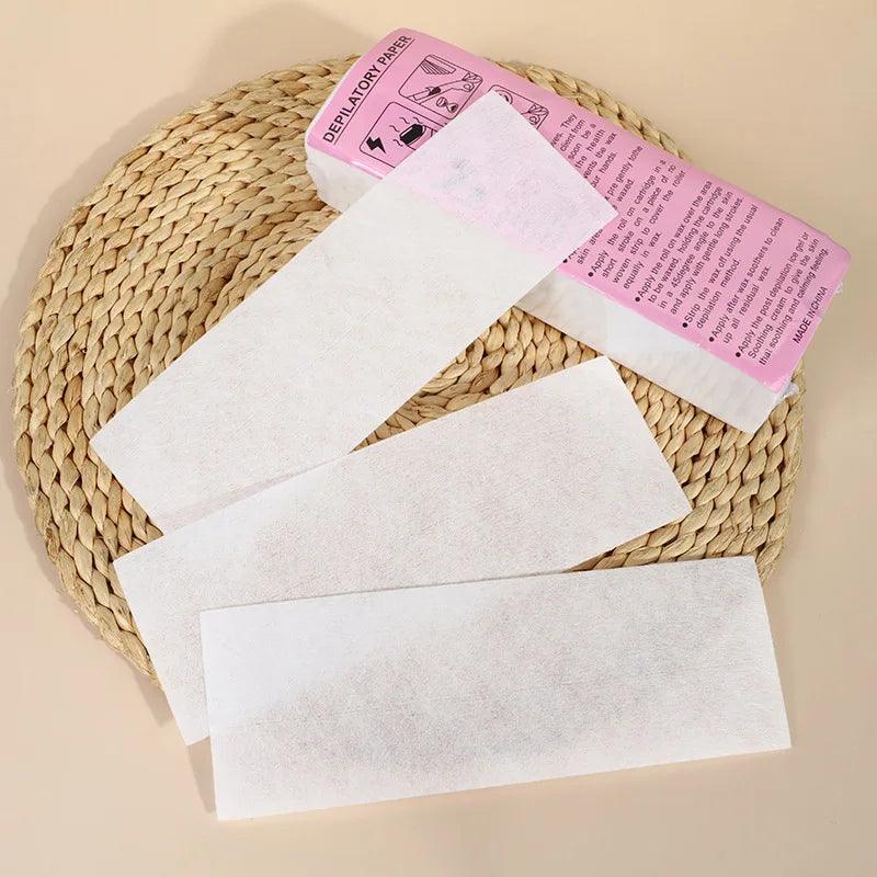 Disposable Hair Removal Paper Beeswax Special Paper Non-woven Hair Removal Cotton Sheet Waxed Paper Waxed Hair Removal Cloth Pap