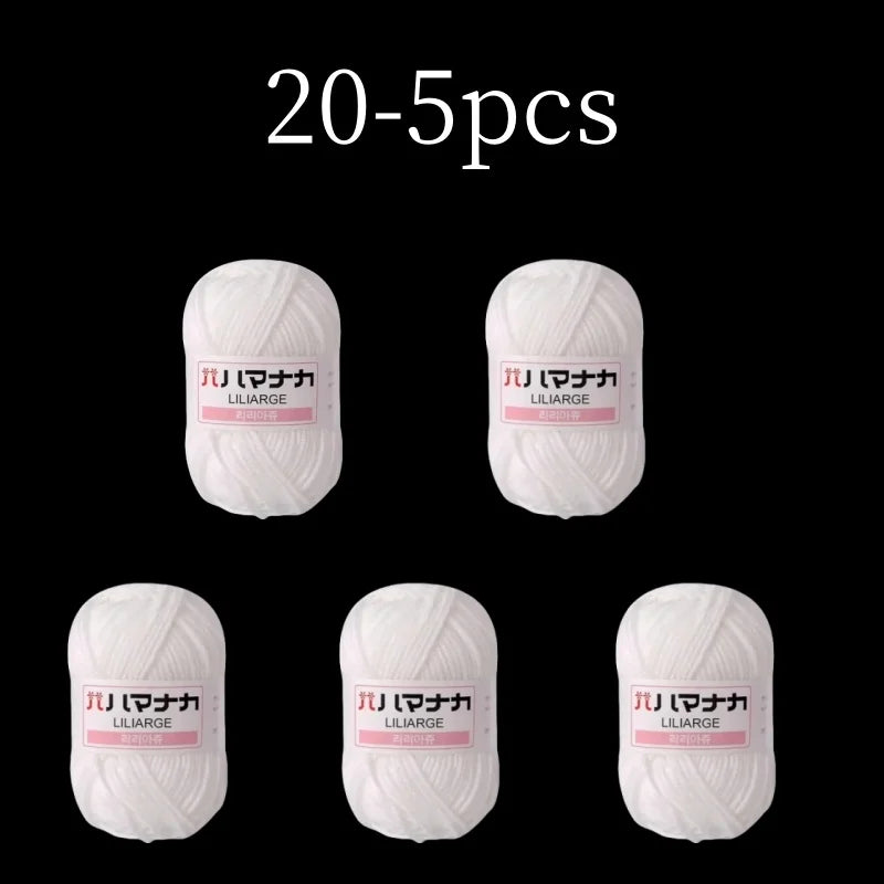 Soft Thick Wool Yarn For Knitting Crochet Classic 25g Ball